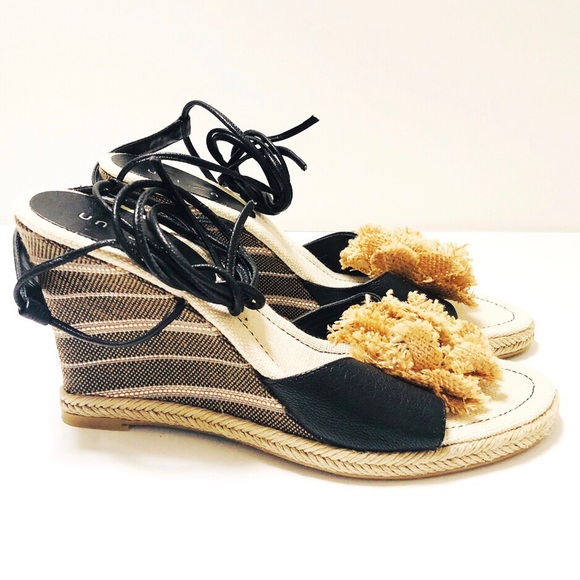 Unisa Shoes - New Unisa • Larrgo Wedge Sandals • Size 8 
Lace Up